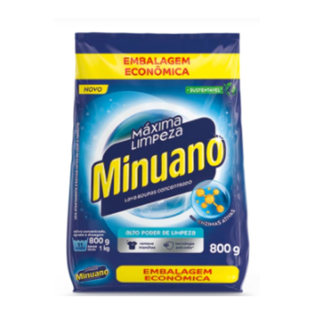 Lava roupa po minuano conc max limp sache 800g