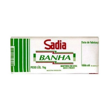 Banha sadia 1kg