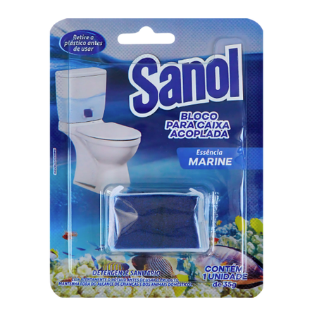 BLOCO SANIT.SANOL 35G MARINE