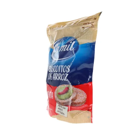 Biscoito Camil Arroz Integral Pimenta 150G 360-5