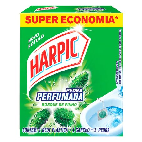 DETERGENTE SANITÁRIO EM PEDRA BOSQUE DE PINHO HARPIC