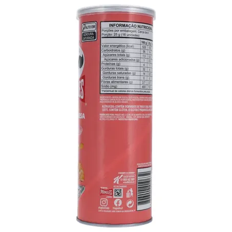 Salgadinho Pringles Batata Portuguesa Tubo 105g 
  360-9