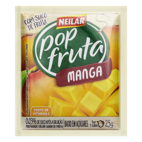 Refresco Pop Fruta Manga 25g