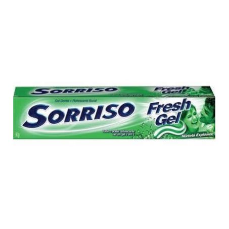 CREME DENTAL GEL FRESH HORTELA SORRISO 90G