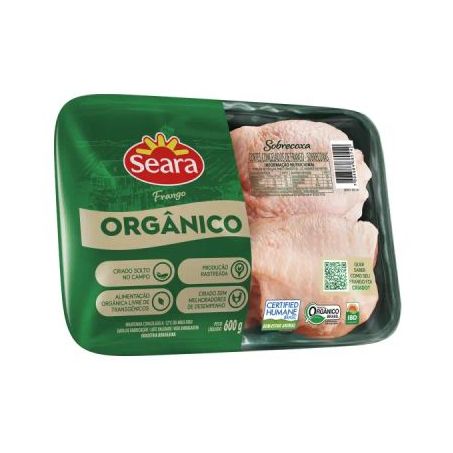 SOBRECOXA SEARA ORG 600G