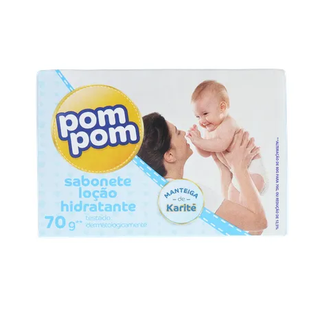 Sabonete Pom Pom 70g - Loção Hidratante