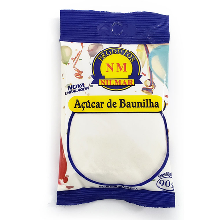 Açúcar Baunilha Nilmar Pacote 90G