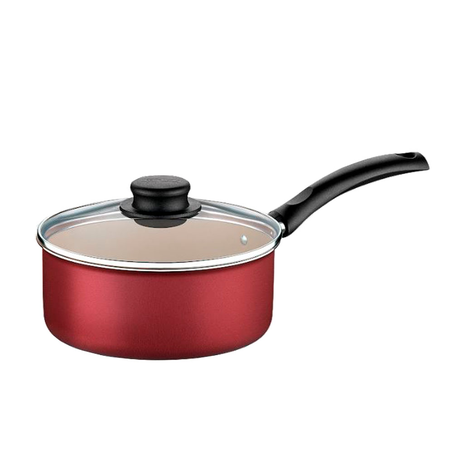 Panela Tramontina Turim Antiaderente Vermelha 16Cm