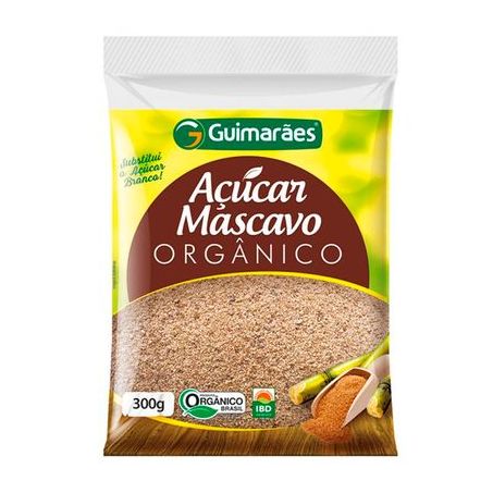 Acucar mascavo guimaraes 300g organico