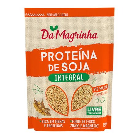 PROTEÍNA TEXTURIZADA DE SOJA MÉDIA INTEGRAL DA MAGRINHA