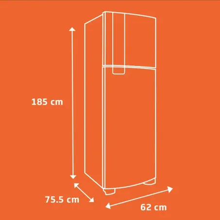 BRASTEMP REFRIGERADOR 2P 400L 220V BRM54HKBNA      360-1