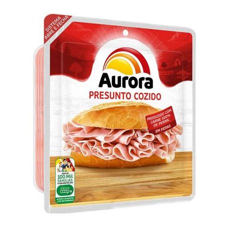 Presunto aurora cozido s capa gord fat 180g