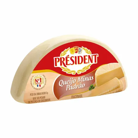 Queijo President Minas Padrao Kg 