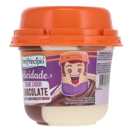Creme choc bom principio bco-preto 160g 360-5