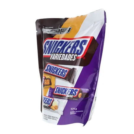 Chocolate Snickers Variedades Pacote 171g 
  360-5
