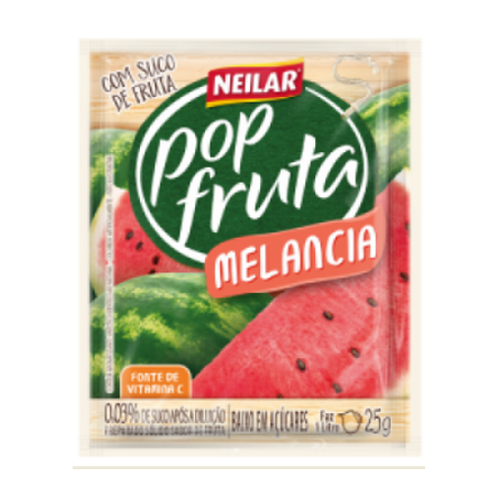 Refresco pop fruta 25g melancia