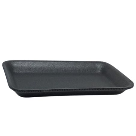 Embalagem isopor c/absorção preta/branca n2 21x15 un
