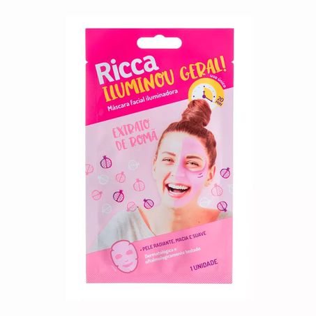 Mascara Facial Ricca Iluminadora Unidade