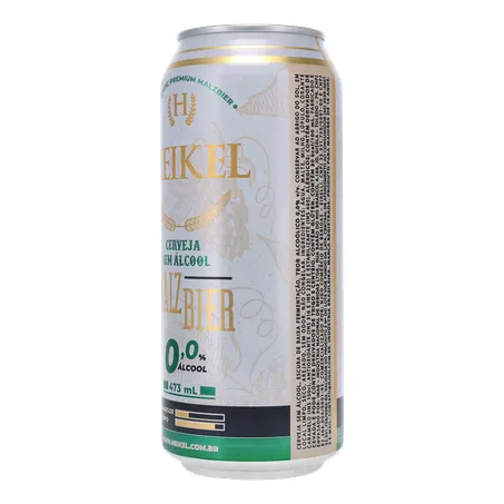 Cerv heikel malzbier s/alcool latao 473ml 360-5