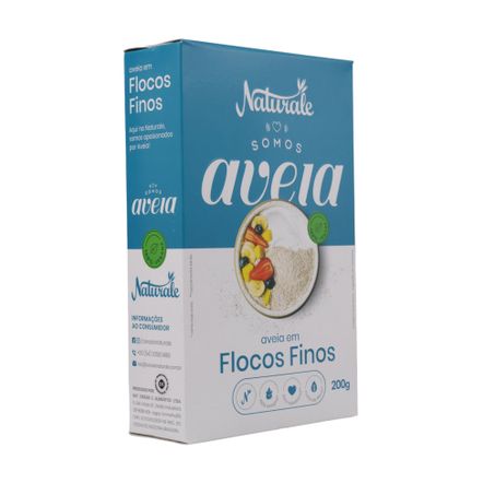 Aveia naturale flocos finos 170g 360-53