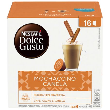 Mochaccino em Cápsula Canela Nescafé Dolce Gusto