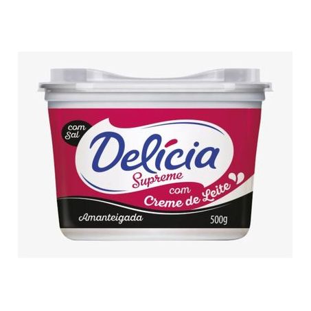 Margarina delicia supreme c/creme l 500g