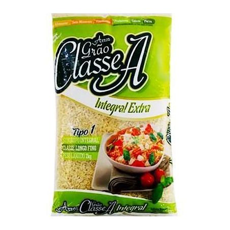 Arroz Integral Classe a 2kg Tp1 