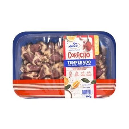 Coração Ave Serra Temperado Resfriado 700G