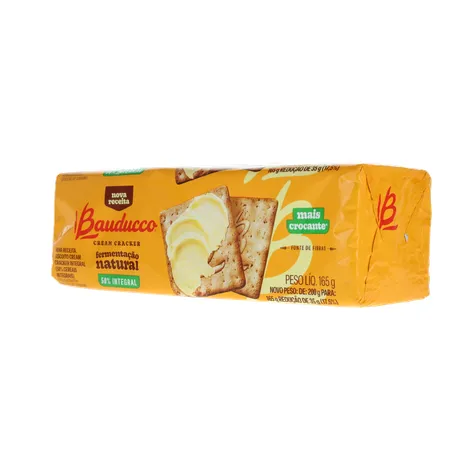 Biscoito Cracker Bauducco Integral 165g 360-4