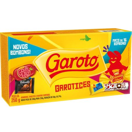 Bombom garoto 250g garotices