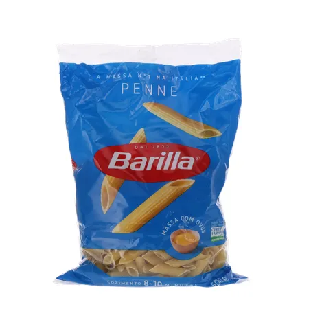 Massa com Ovos Barilla 500g - Penne
