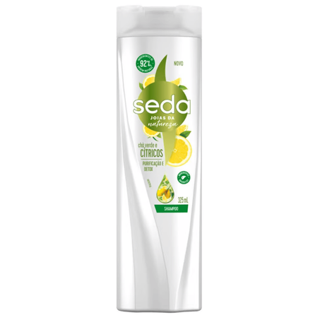 SHAMPOO SEDA PUREZA DETOX 325ML