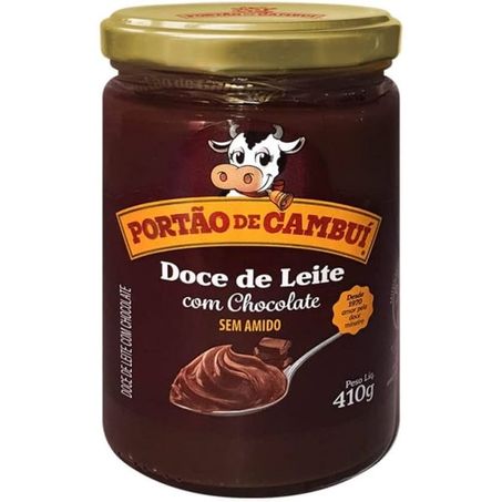 Doce De Leite Pote Portão De Cambui 410g Chocolate