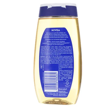 Sabonete Líquido em Óleo Nivea Natural Oil Embalagem 200ML 360-19