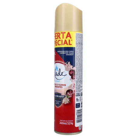 Desodorizador Aerossol Frutas e Flores Vibrantes Glade 360Ml 360-21