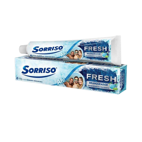 CREME DENTAL FRESH BRANQUEADOR SORRISO 90 G       
