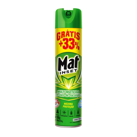 Inseticida mat inset eucalipto promocional 360ml