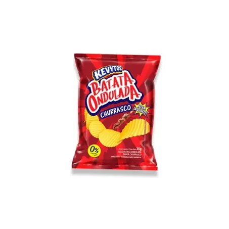 SALGADINHO KEVYTOS BATATA ONDULADA CHURRASCO 40G