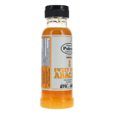 MOLHO PIMENTA POLETTO SWEET CHILLI COM ABACAXI 280G 360-31