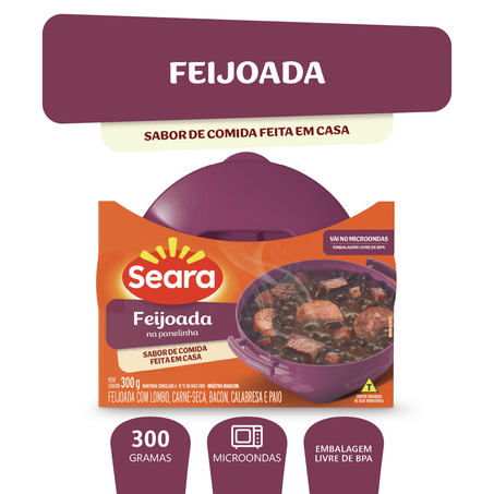 Feijoada com Calabresa Seara Na Panelinha 300G