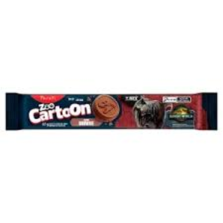 Biscoito recheado zoo cartoon parati 85g jurassic brownie