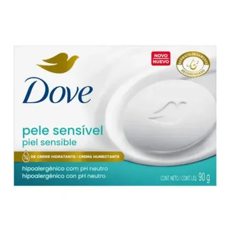 SABONETE DOVE 90G PELE SENSIVEL