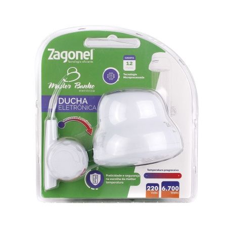 Ducha zagonel master elet bco 220v 7500w