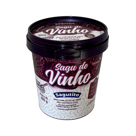Sagu de Vinho Sagutito 480G
