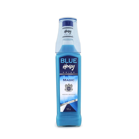 Coquetel Honey Drink com Copo Blue 900Ml