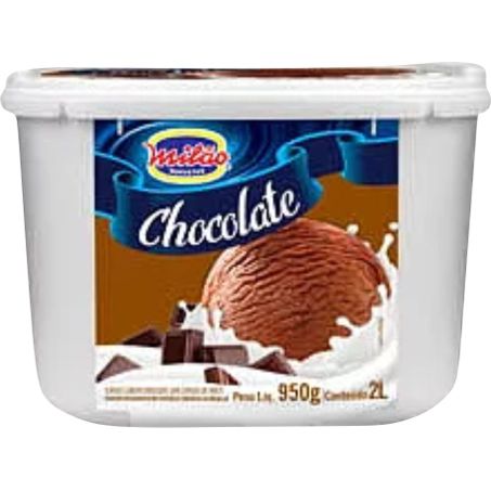 SORVETE MILAO 2L CHOCOLATE