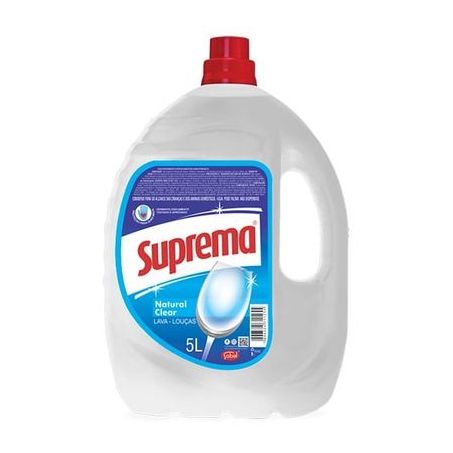 DETERGENTE SUPREMA 5L NATURAL CLEAR
