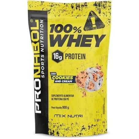 SUPLEMENTO 100% WHEY MIX NUTRI PRONABOL COOKIES AND CREAM