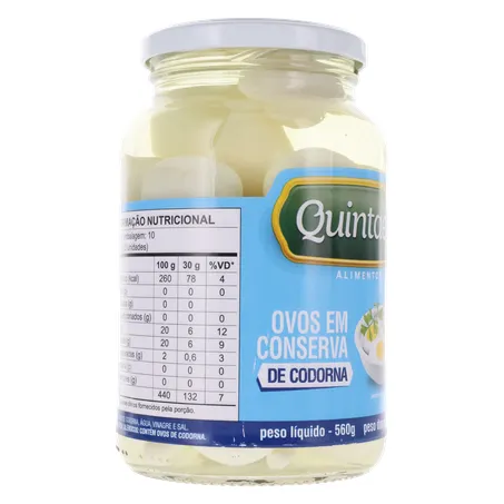 Ovos de codorna quintaes 300g 360-31