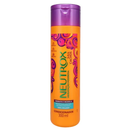 Condicionador Neutrox S.O.S. Cachos Frasco 300ml 360-1